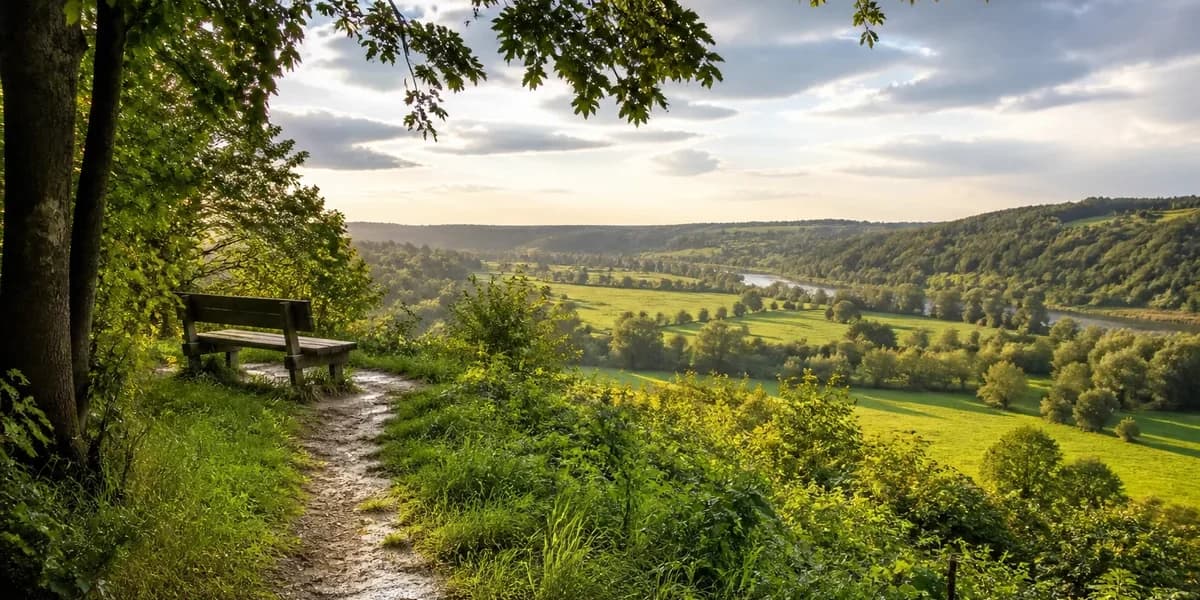 Routenbild für Natur und Aussicht: weite Höhen in Nordrhein-Westfalen