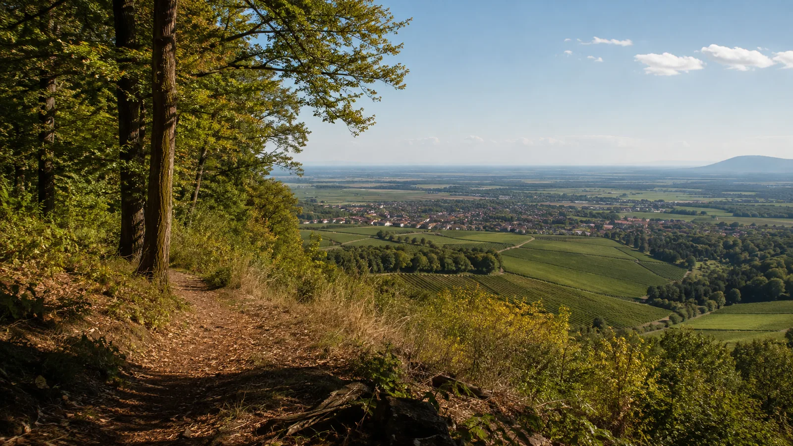 Wasgaurand: Sandsteinfelsen im westlichen Anschluss