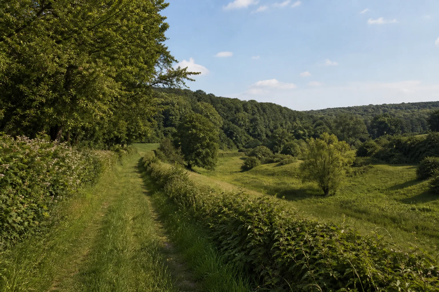Wiesenweg im Siekertal