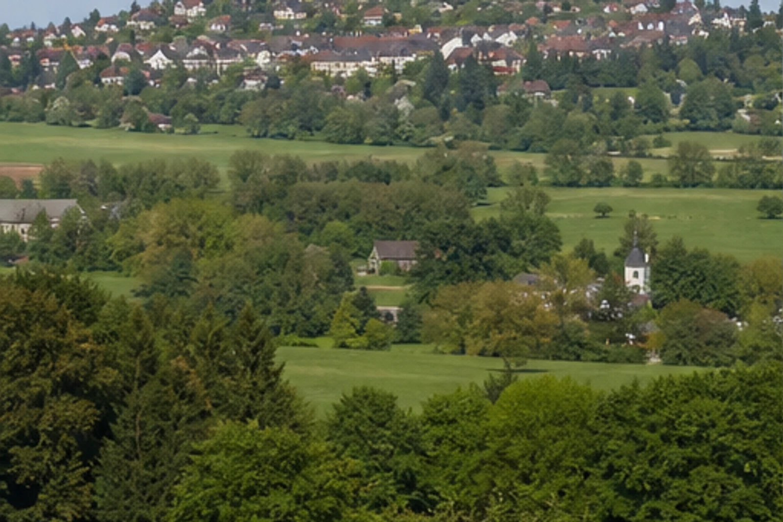 Barntrup: Blick von Barntrup über das Begatal