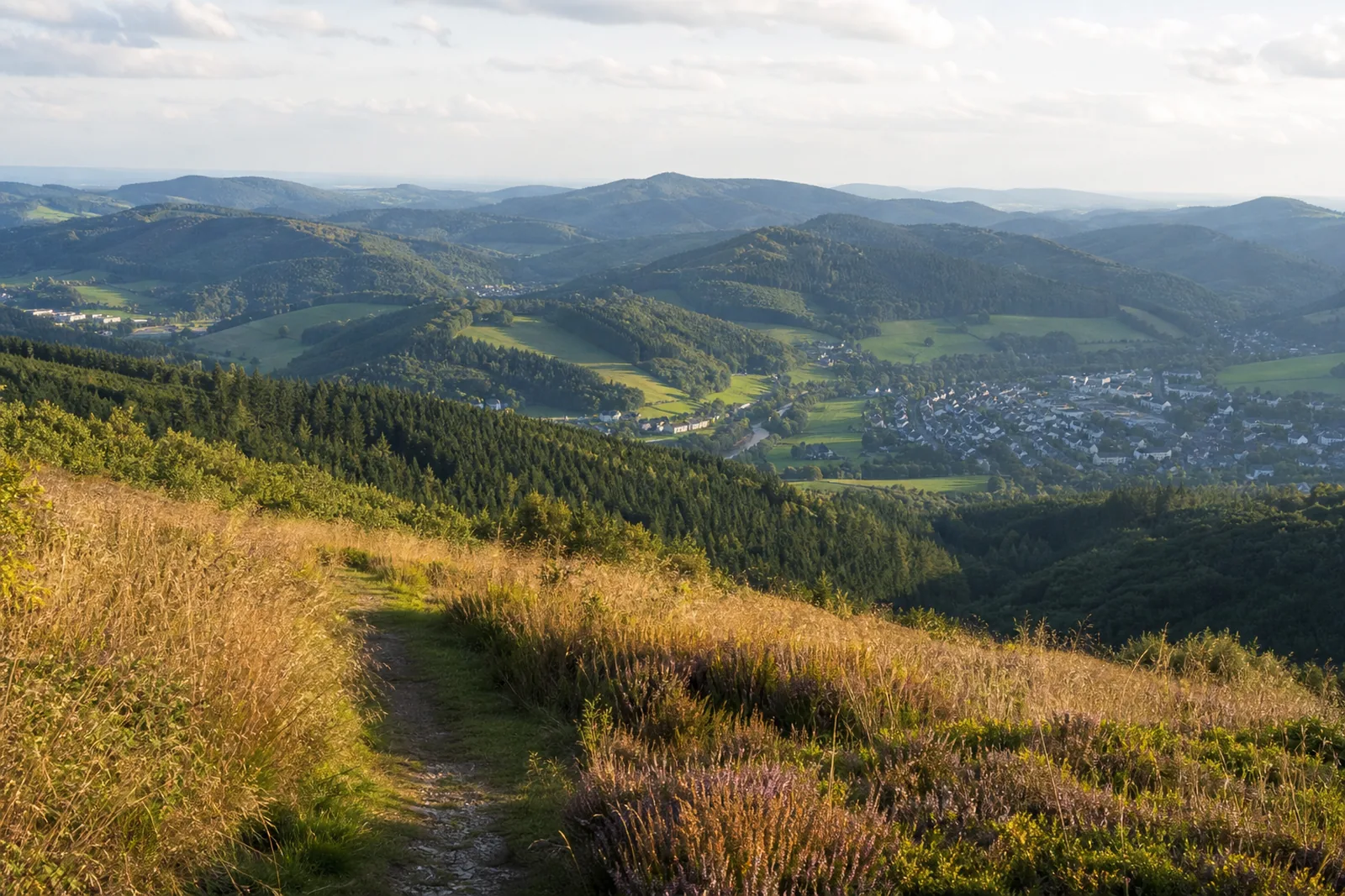 Blick vom Bestwiger Panoramaweg