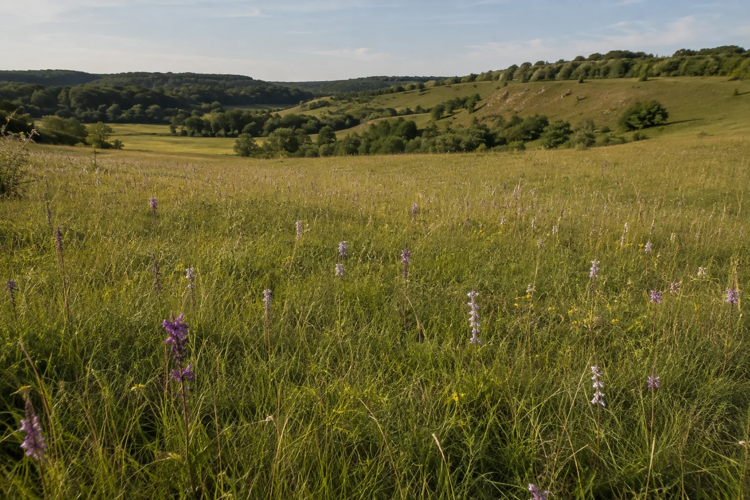 Gersheimer Gau: orchideenreiche Kalkhänge und lichte Wiesen
