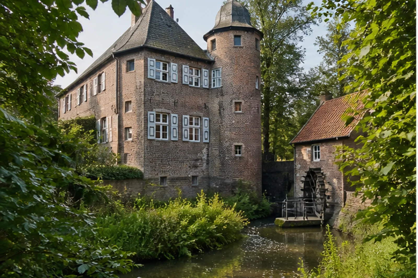 Brüggen: Burg Brüggen an der Schwalm