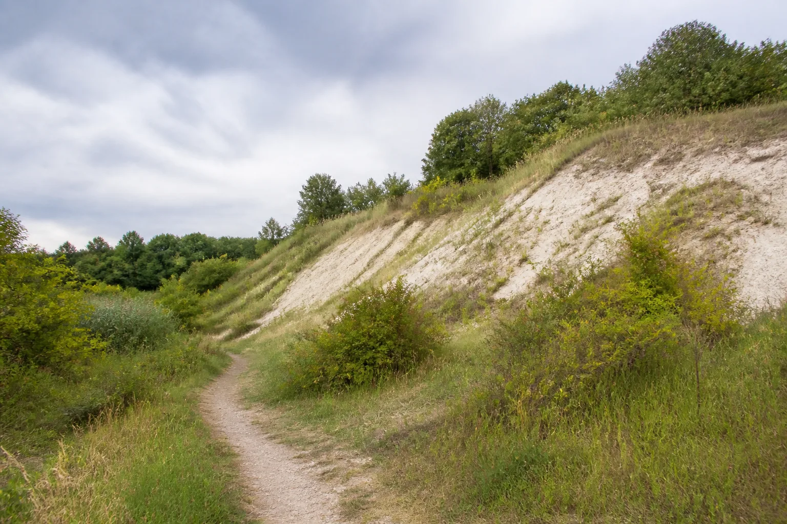 Bünde: Doberg beim Wandern in Bünde