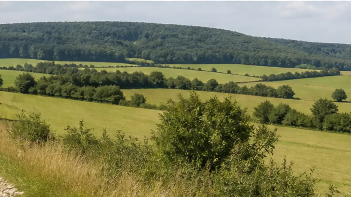Offener Höhenweg im Sintfeld
