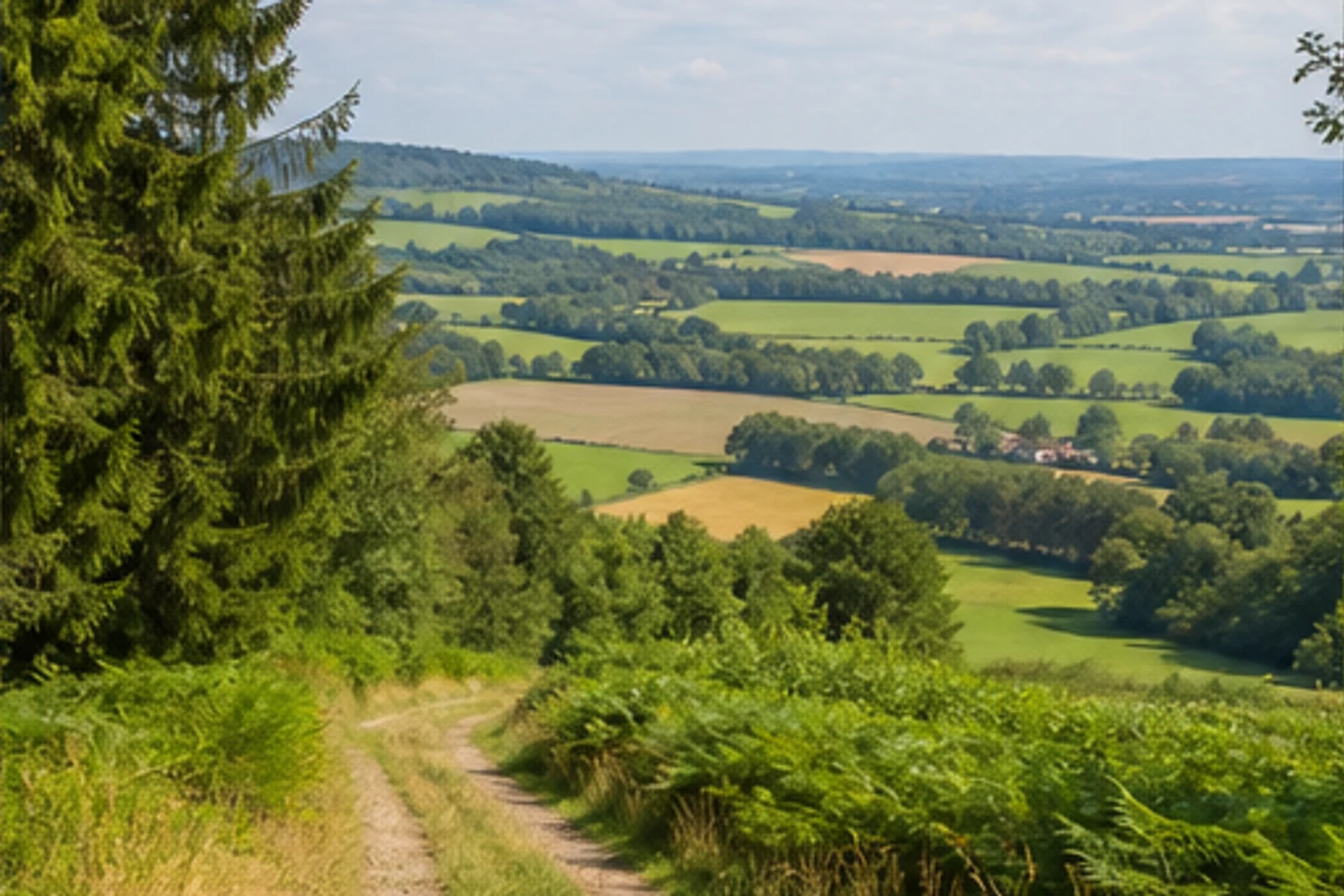 Höhenweg am Steinberg in Dörentrup