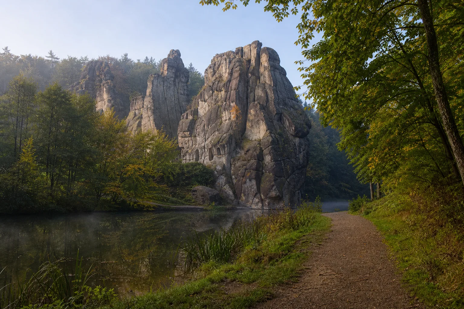 Eggeweg: Nordtor des Eggewegs in Eggeweg