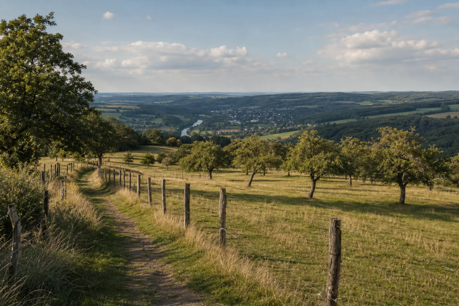 Wildwiesenweg bei Bourauel