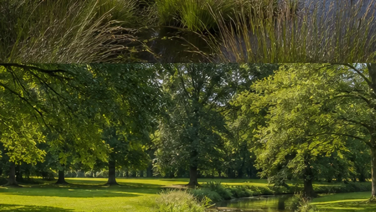 Grüner Weg im Kurpark Bad Westernkotten