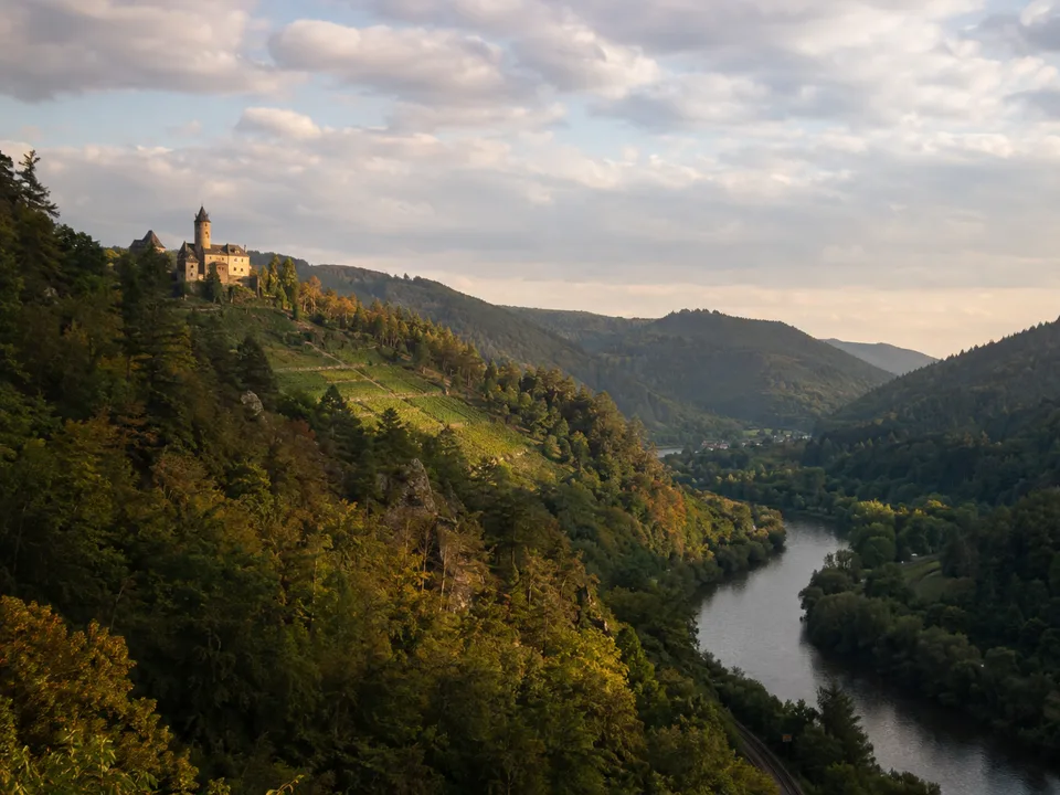 Kaltenbronn: Moorsee und Bohlensteg im Höhenwald