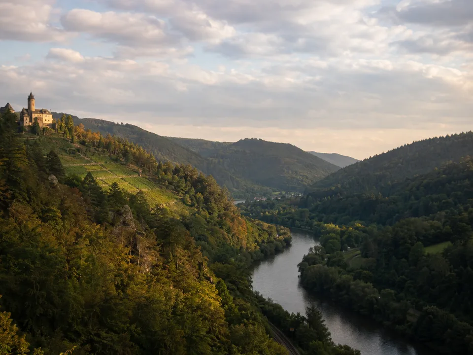 Reichental: kleines Wiesental zwischen bewaldeten Hängen