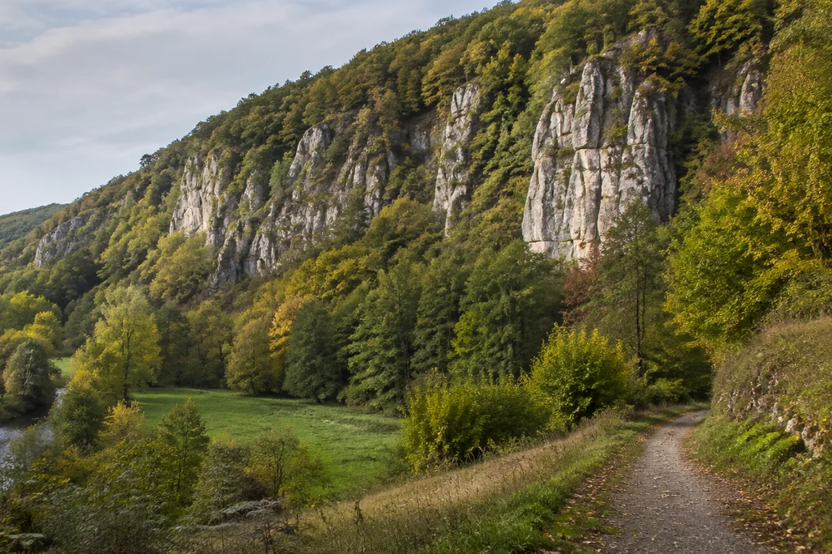 Gerolsteiner Land: offene Eifelhöhen über dem Tal