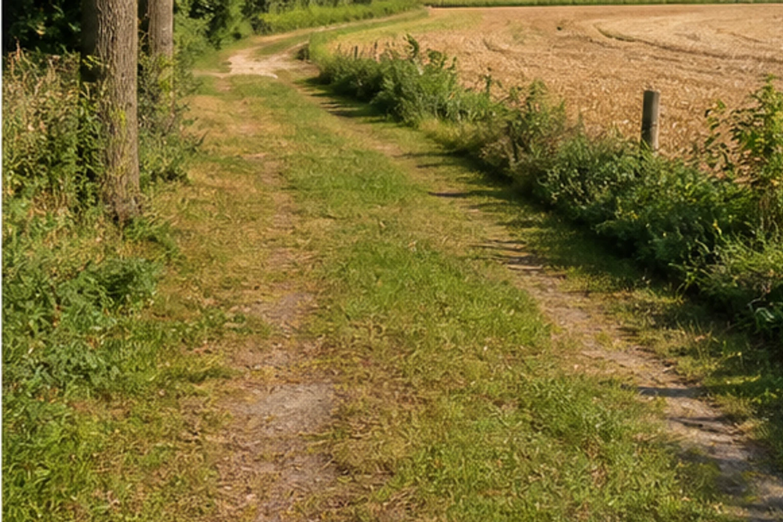 Dritter Landschaftsraum beim Wandern in Gescher