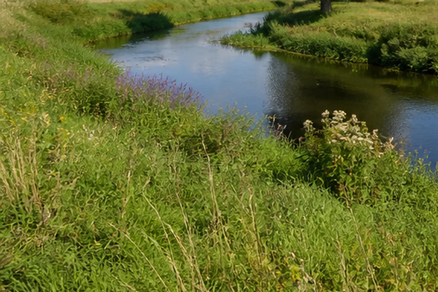Gescher: Landschaft beim Wandern in Gescher