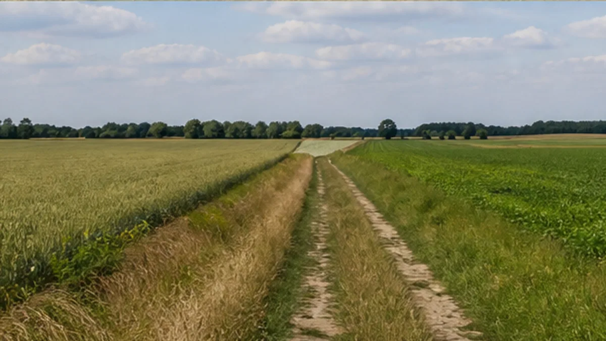 Feldweg in der Hellweg-Börde