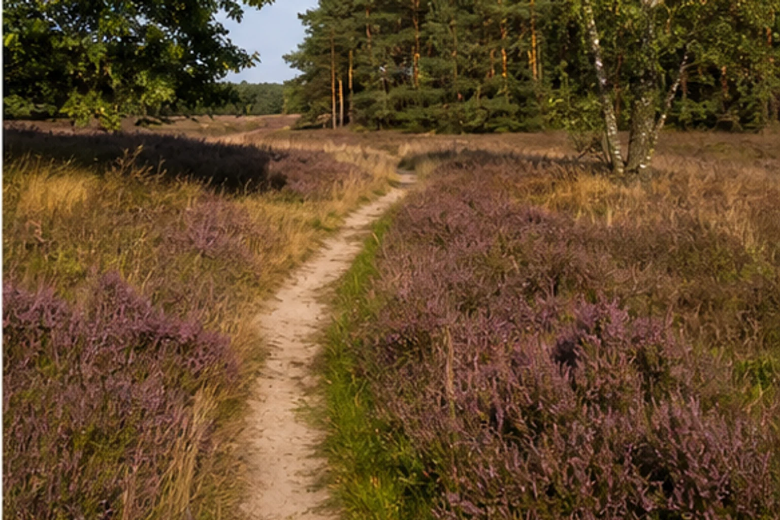 Dritter Landschaftsraum beim Wandern in Greven