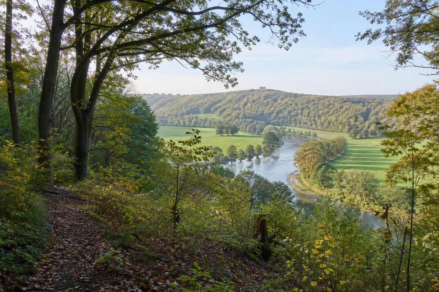 Südliches Ruhrtal in Baldeneysee