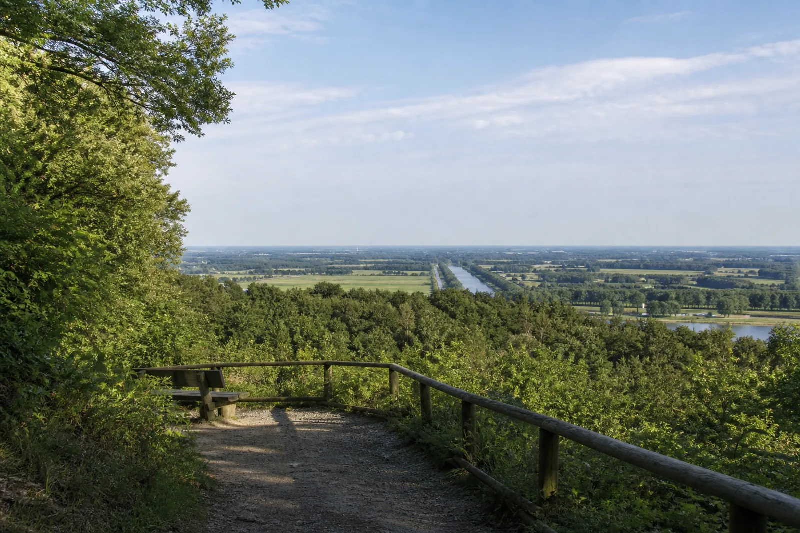 Aussicht vom Teutohang über Riesenbeck