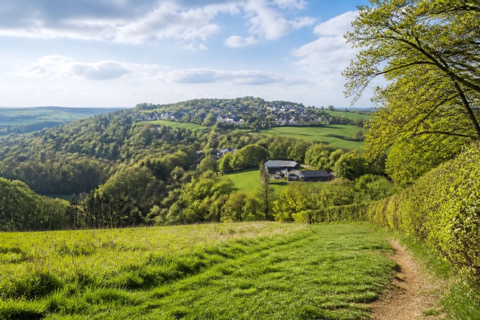 Hohkeppel: Höhenlandschaft bei Hohkeppel