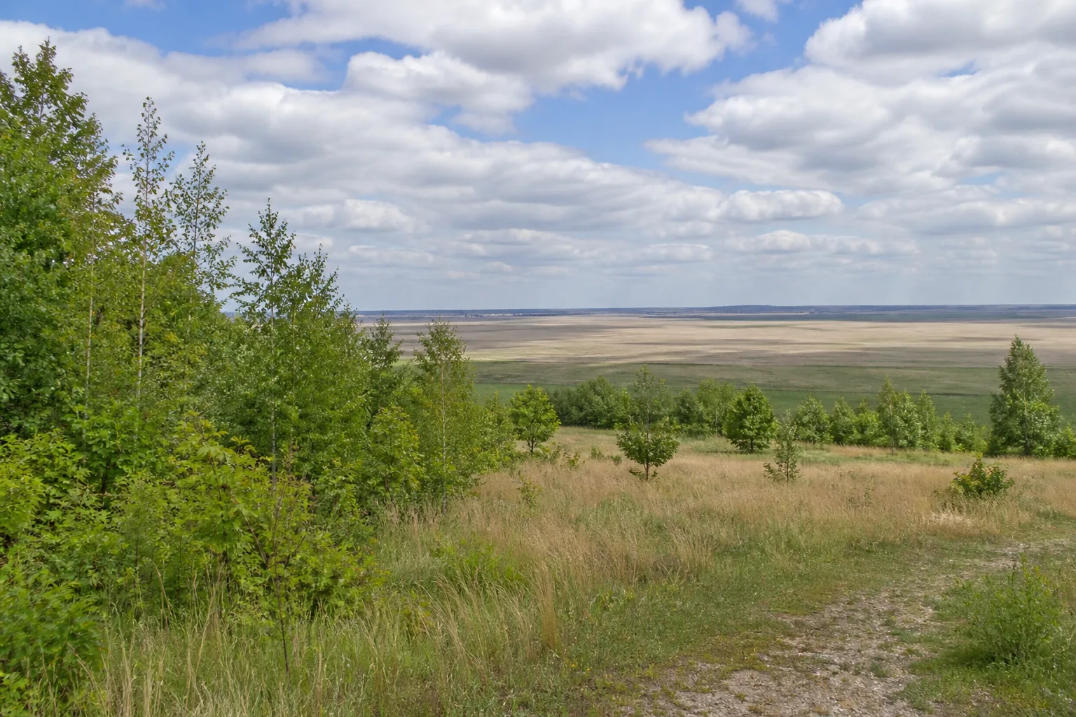 Landschaftswandel am Tagebaurand Garzweiler