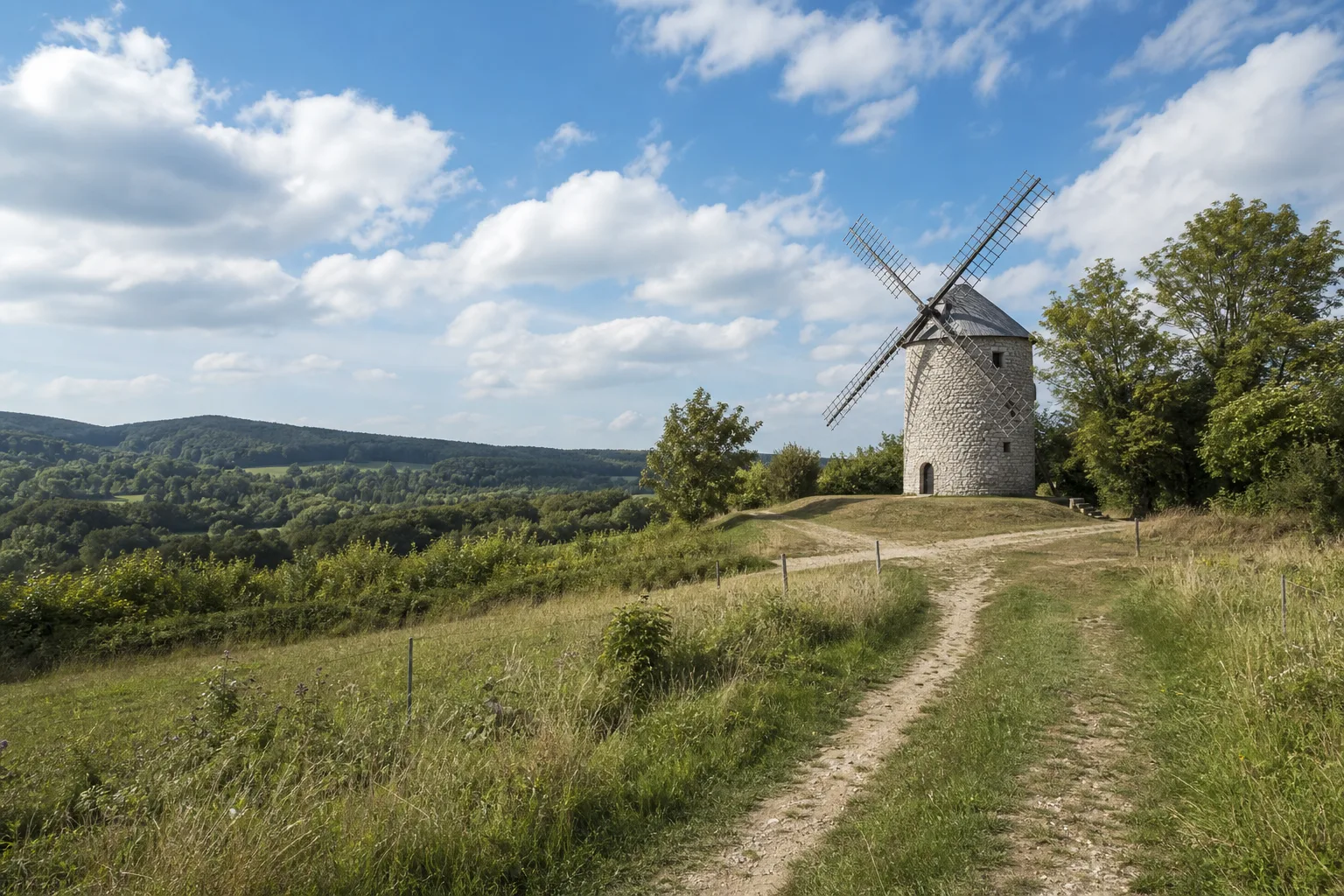 Windmühle auf dem Windberg bei Bavenhausen