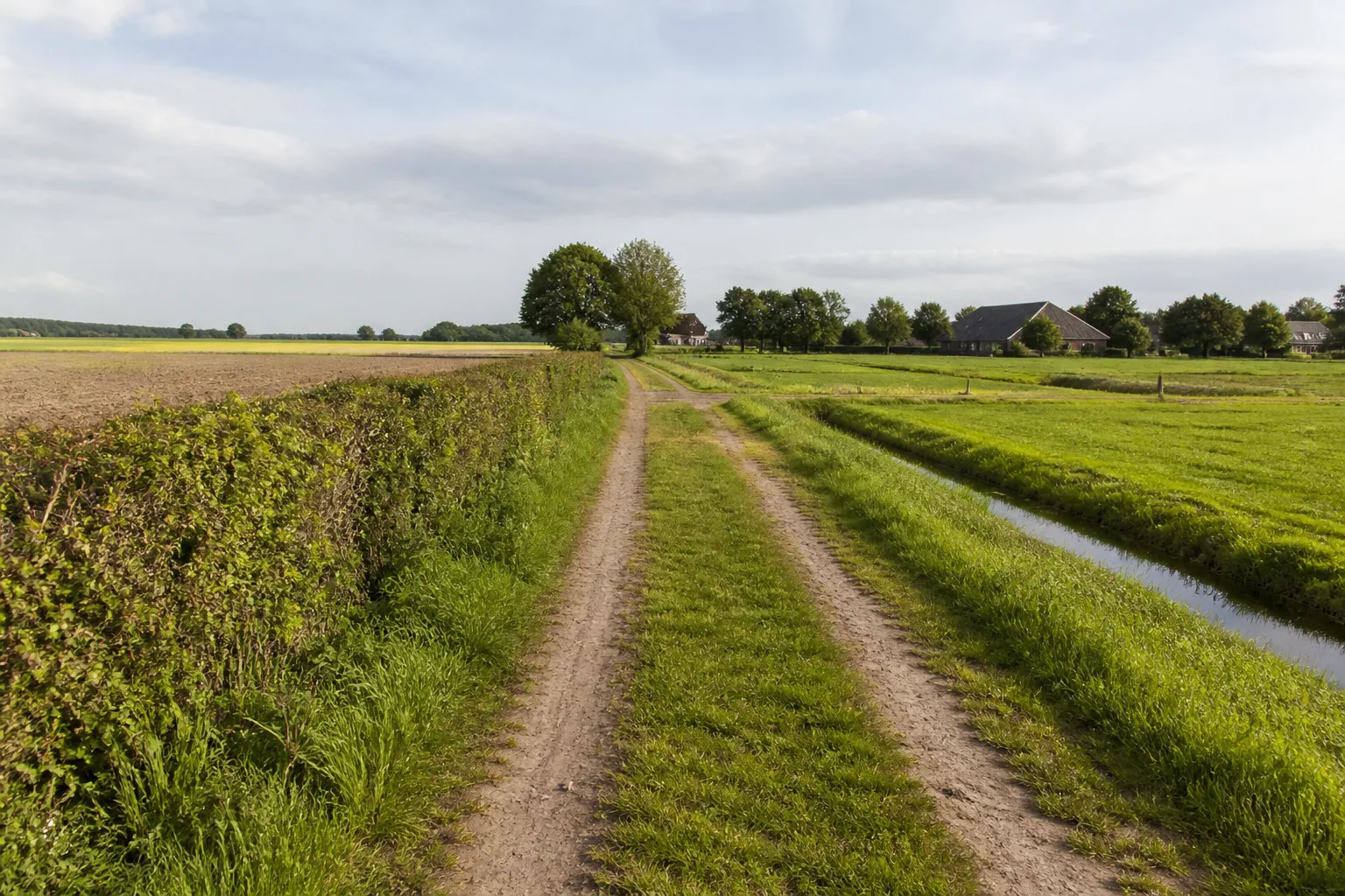 Aldekerk und Nieukerk beim Wandern in Kerken
