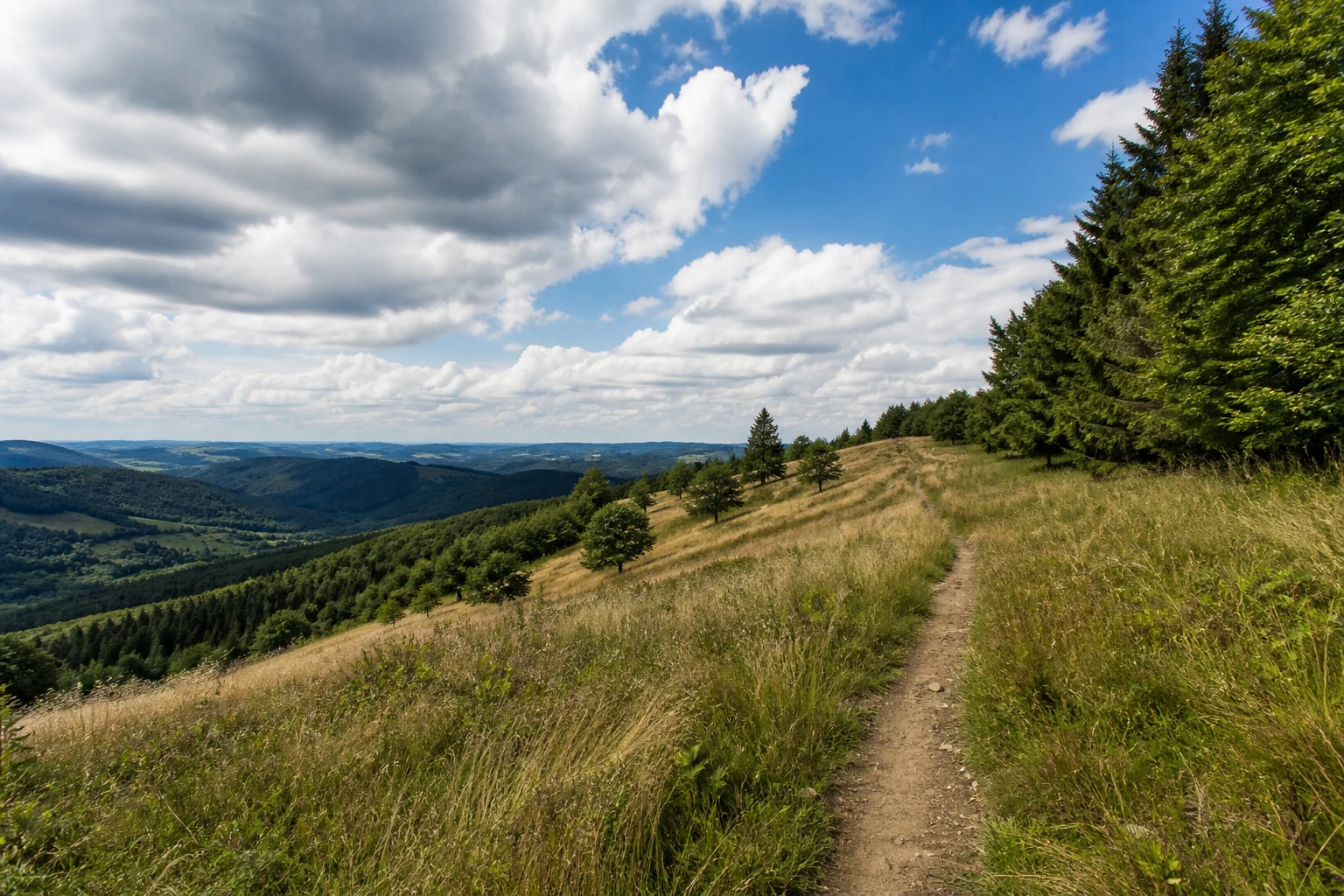 Rothaarsteig bei Langewiese