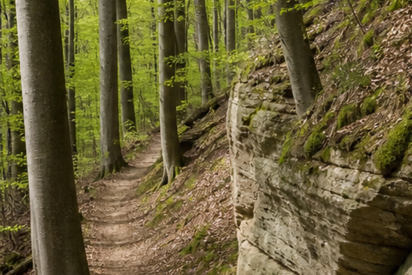 Hermannsweg am Westerbecker Berg in Lienen