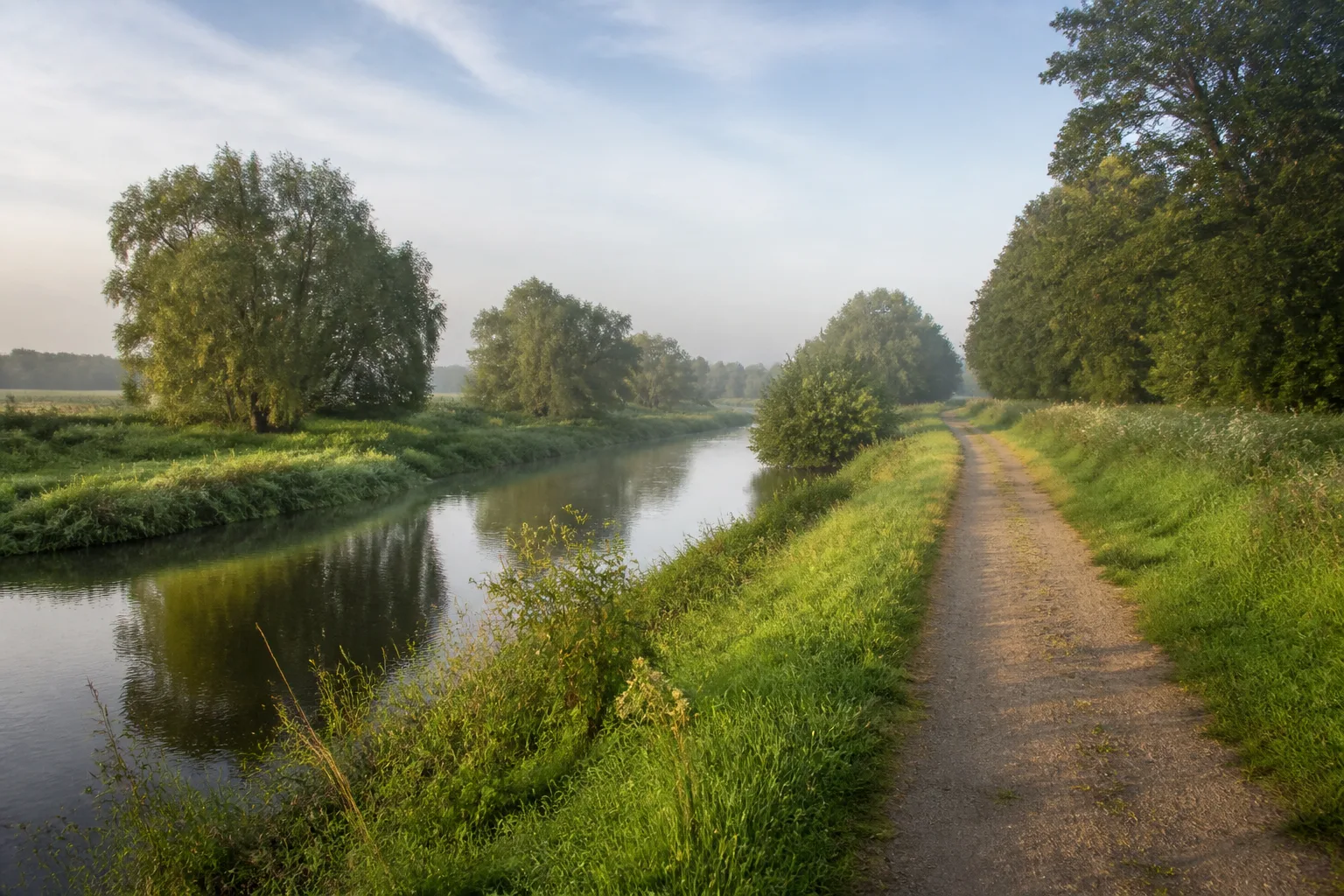 Löhne: Werreaue beim Wandern in Löhne
