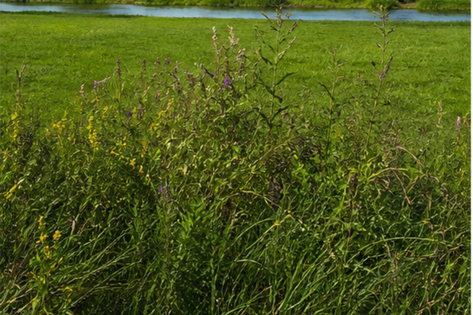 Zweiter Landschaftsraum beim Wandern in Lotte