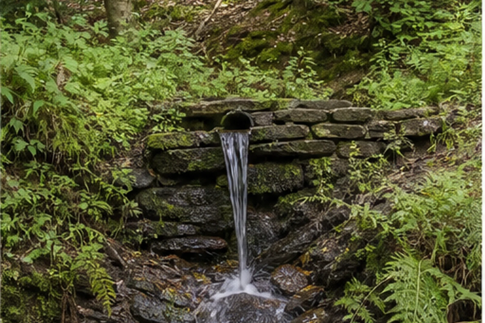 Hönnequelle im Wald