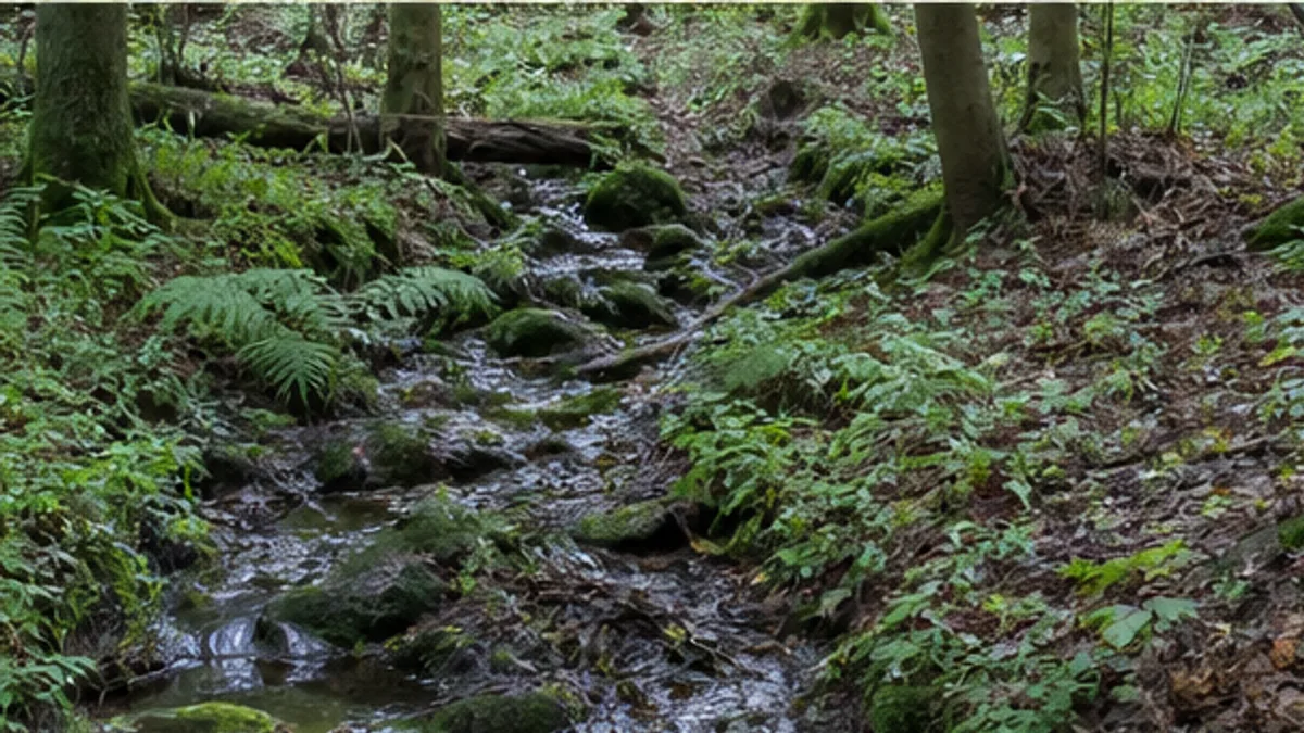 Waldweg an der Hohen Struth