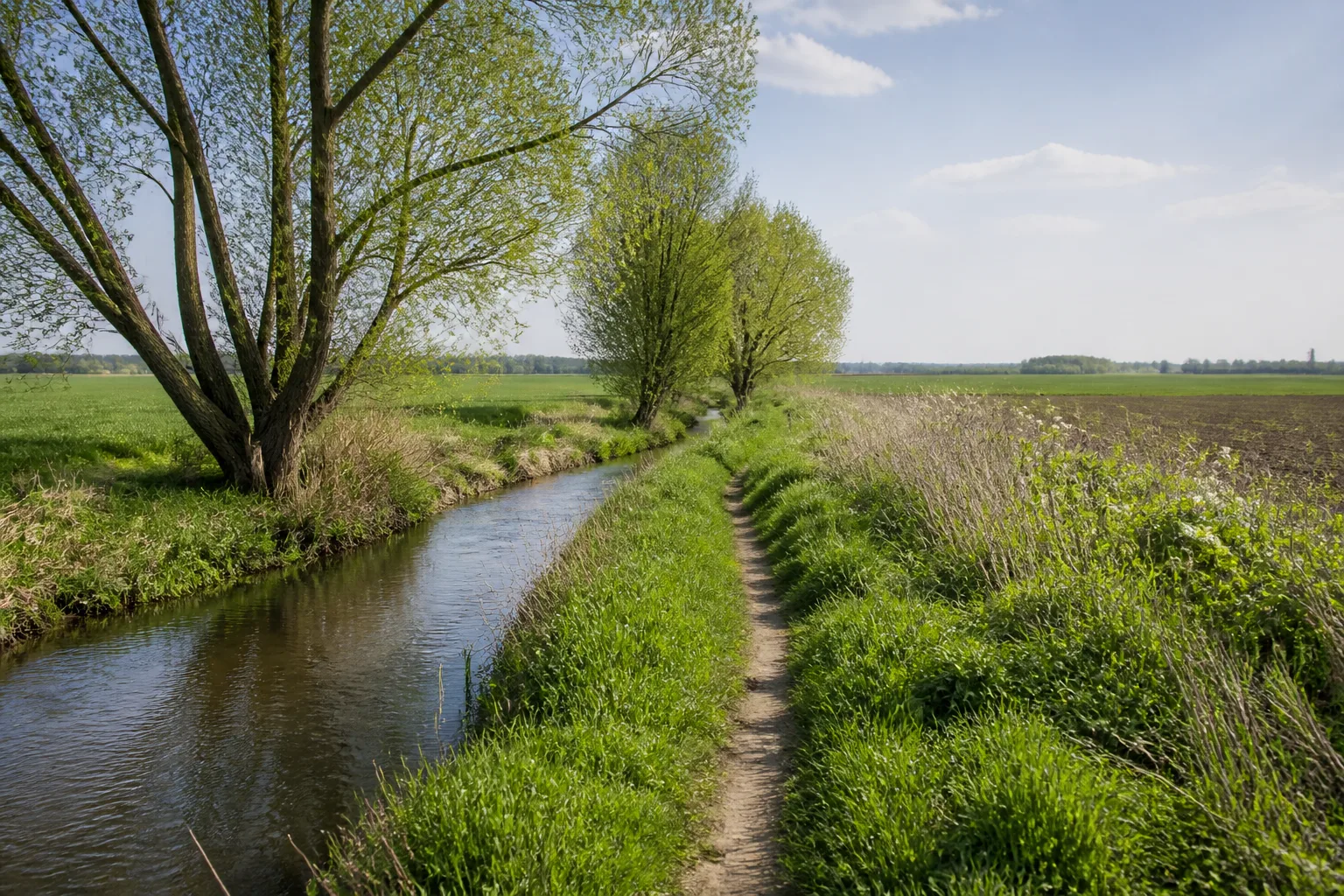 Nörvenich: Neffelbachaue beim Wandern in Nörvenich