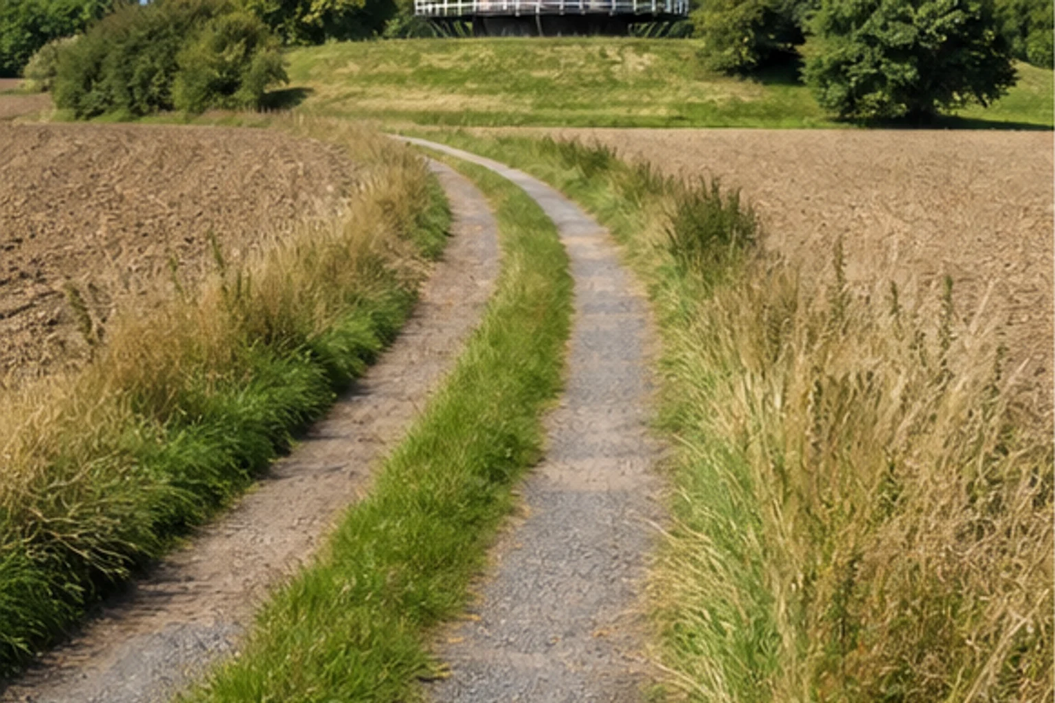 Ochtrup: Landschaft beim Wandern in Ochtrup