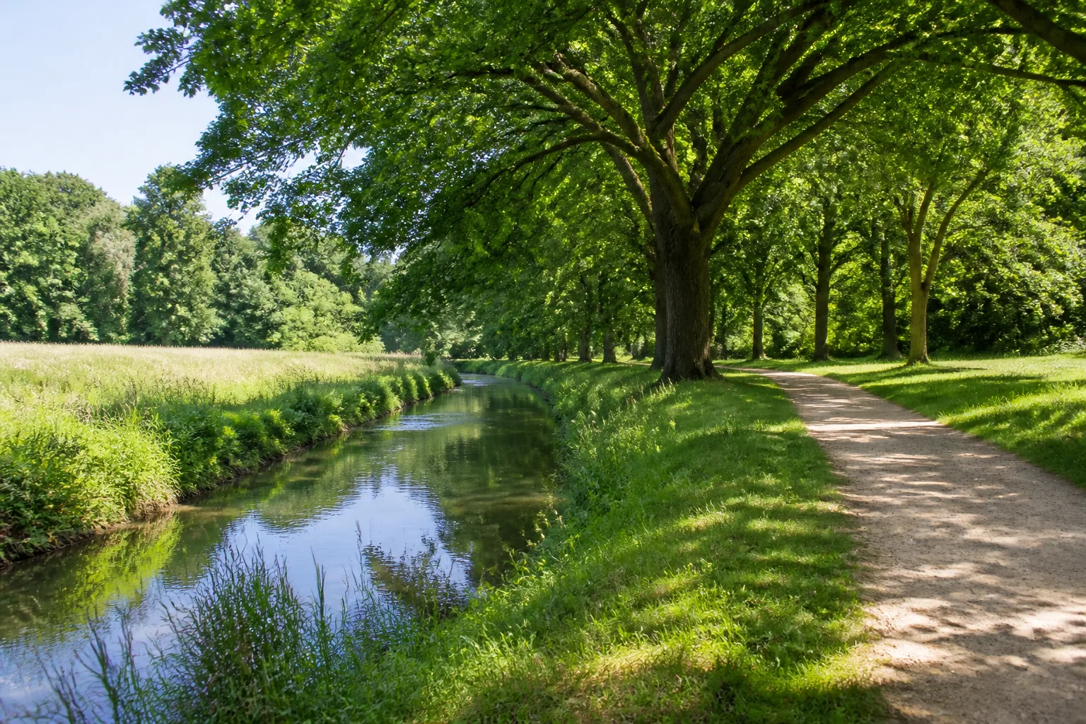 Axtbach im Vier-Jahreszeiten-Park