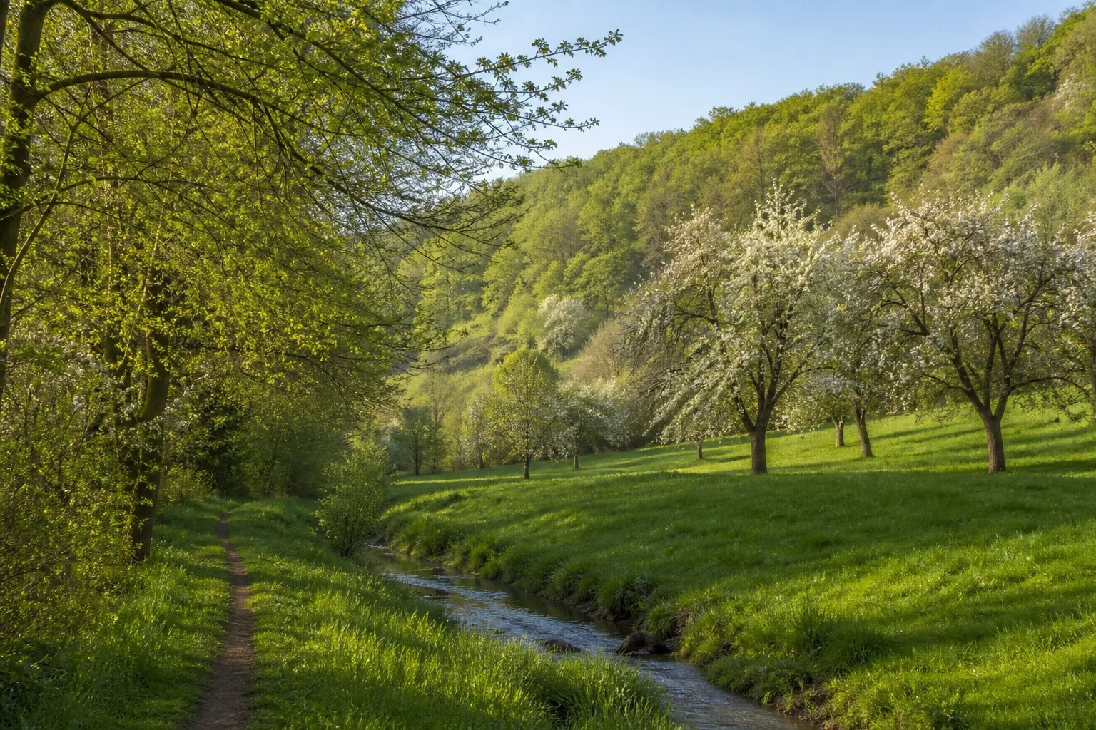 Oelde: Stromberger Landschaft beim Wandern in Oelde