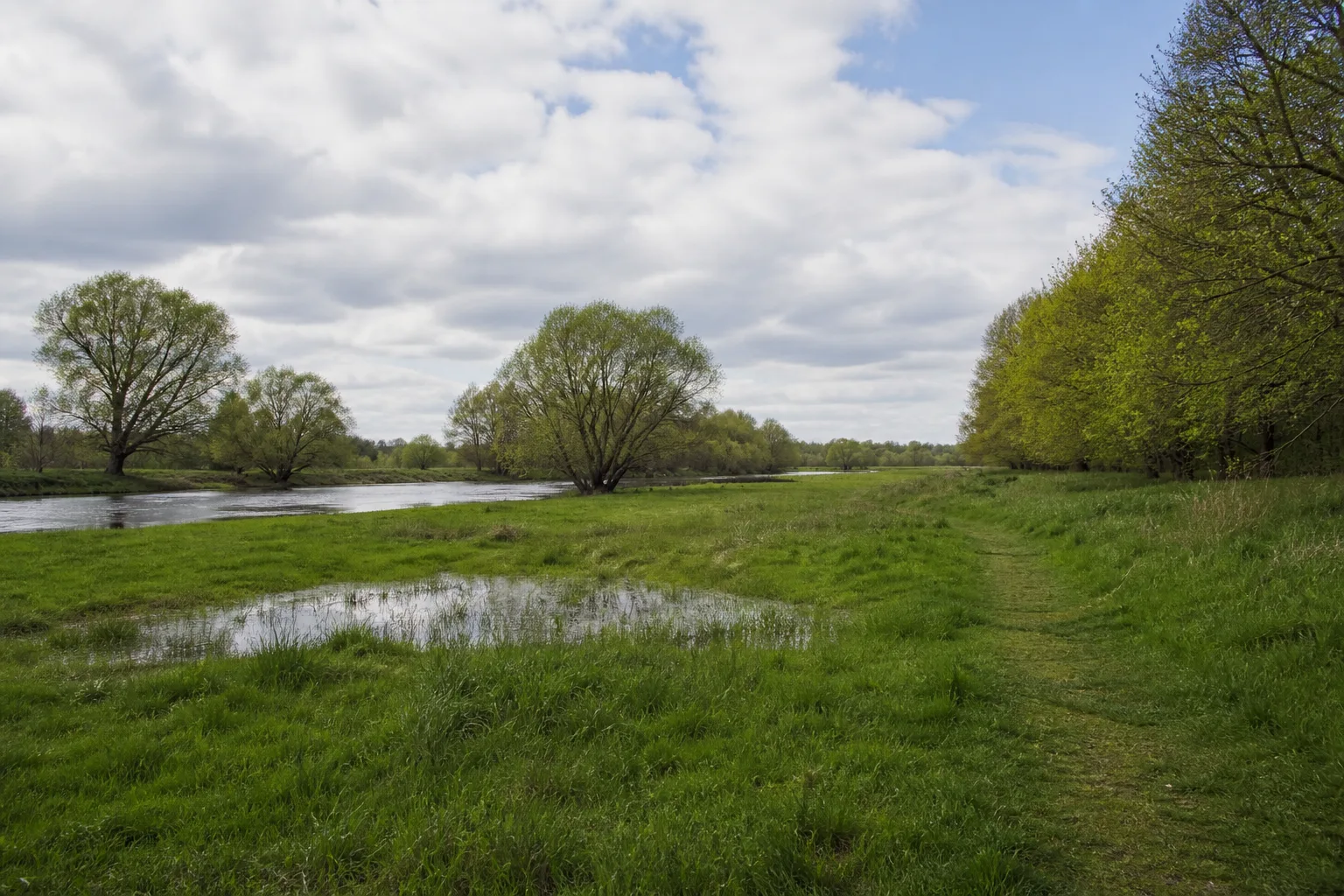 Wald- und Auenweg zwischen Stever und Lippe
