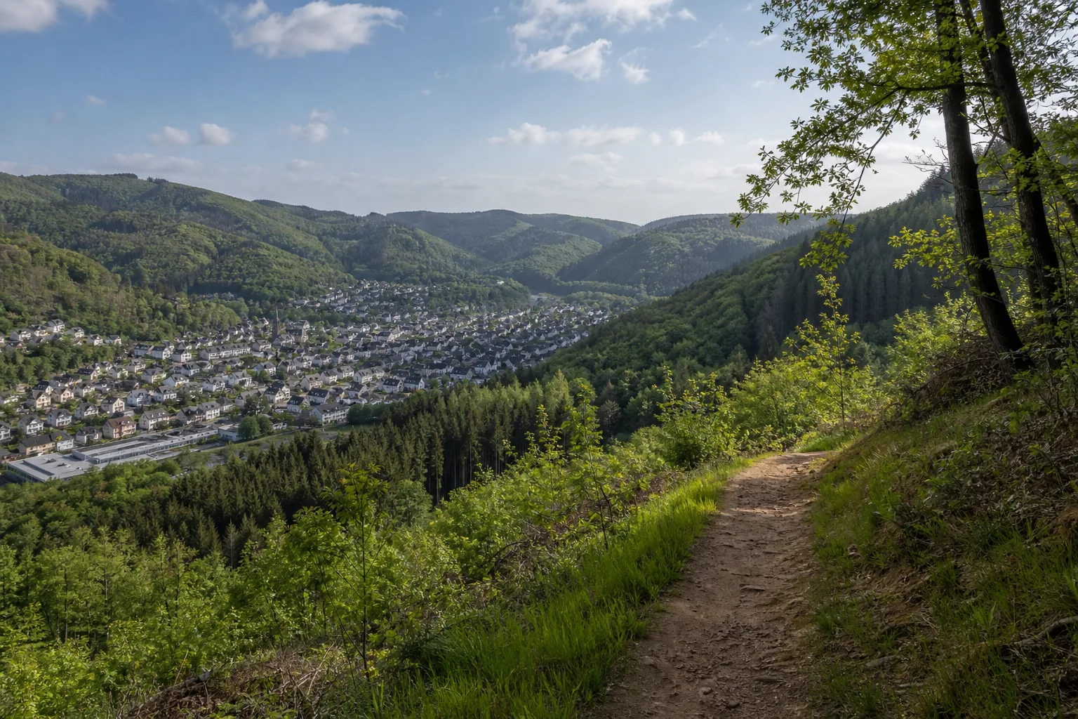 Aussichtsweg über den vier Tälern von Plettenberg
