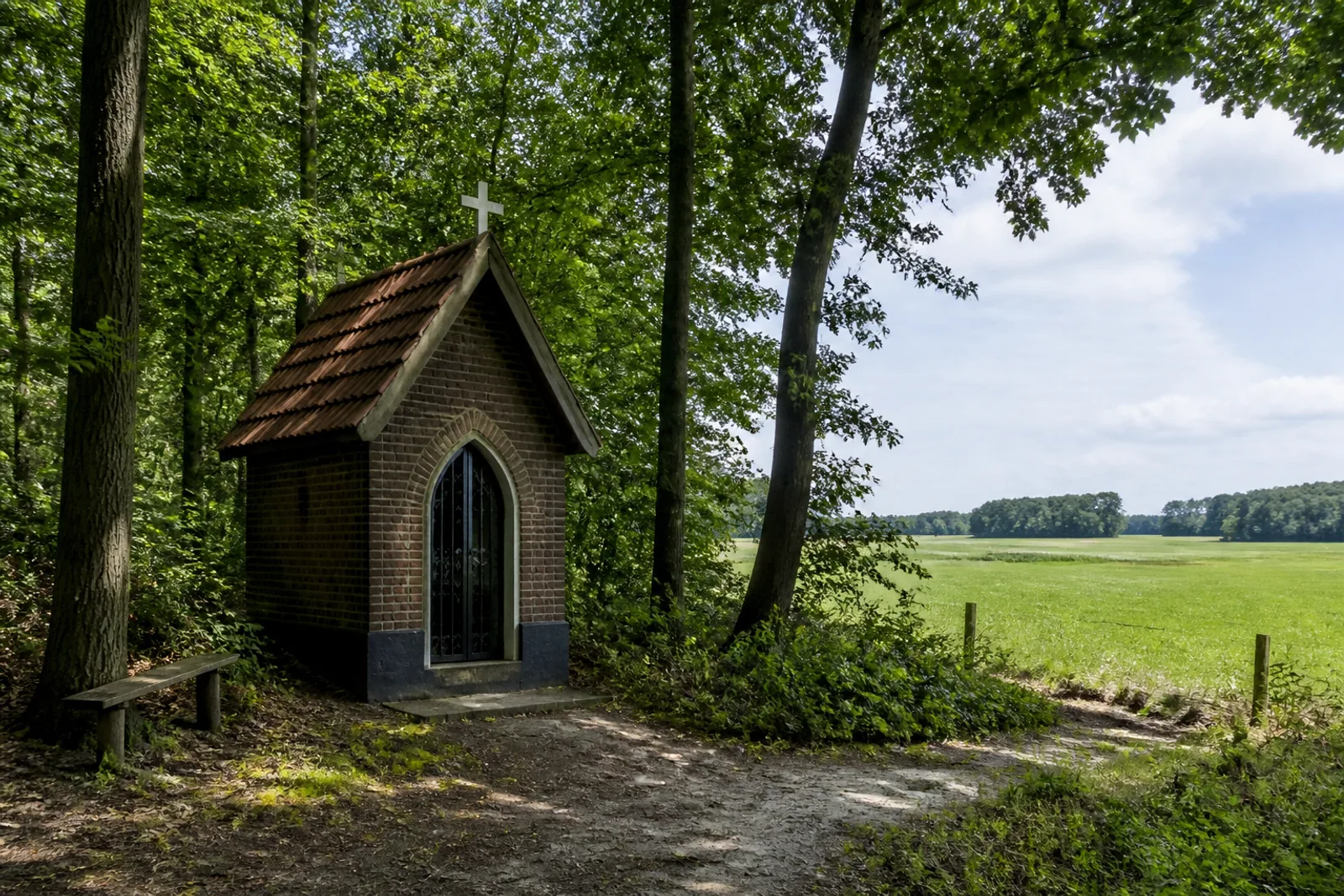 kleine Waldkapelle bei Maria Veen