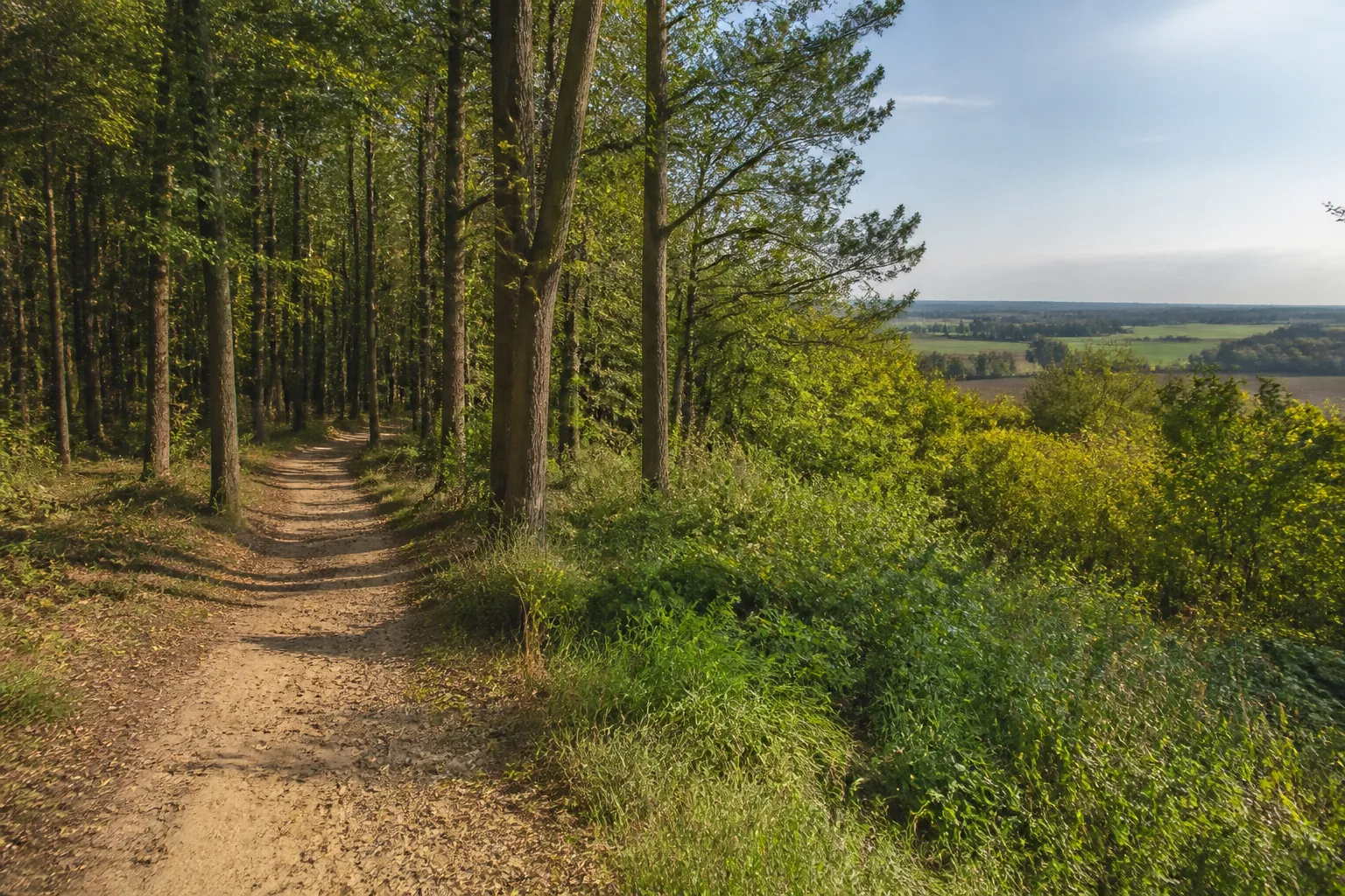Oermter Berg beim Wandern in Rheurdt