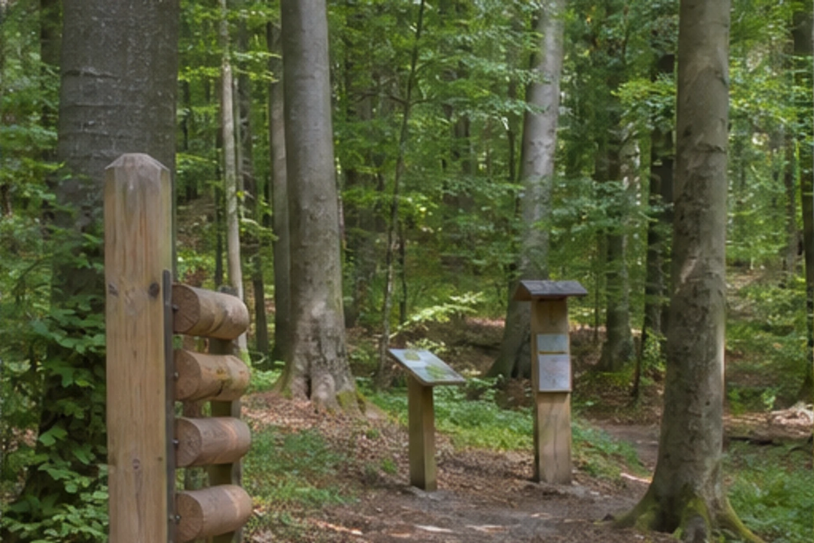 Naturerlebnispfad im Wiehenwald von Rödinghausen