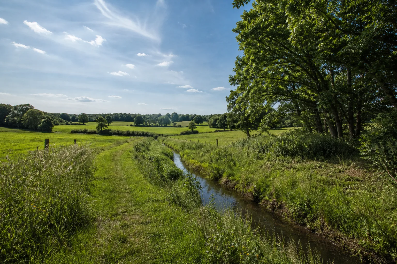 Rosendahl: Landschaft beim Wandern in Rosendahl