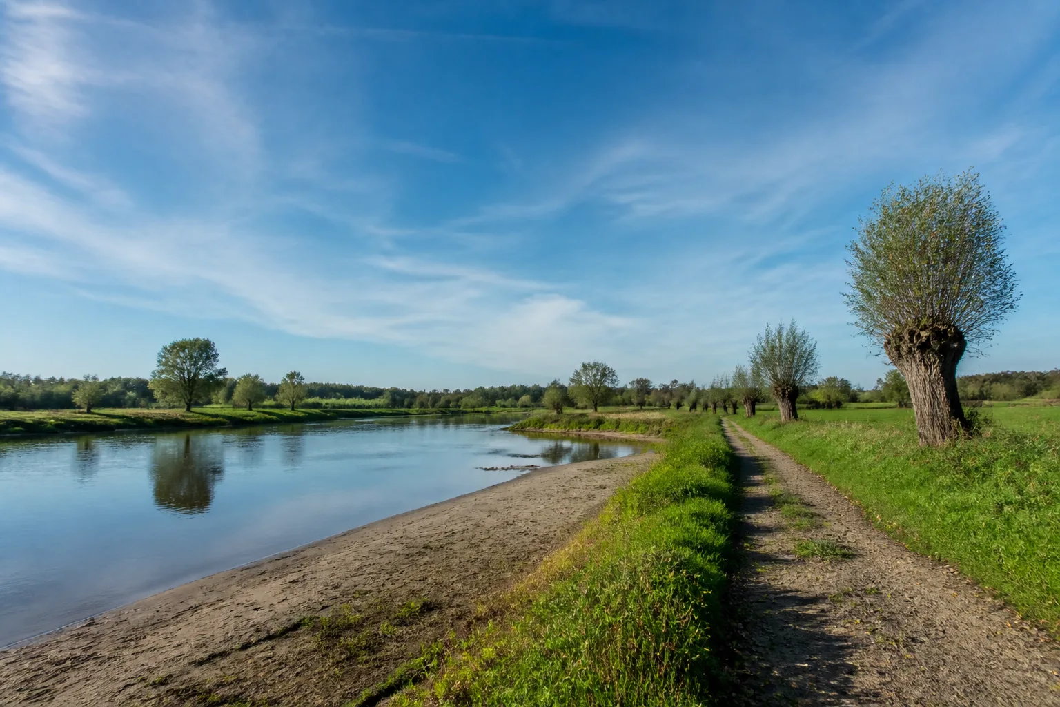 Badesee und Feuchtgrünland