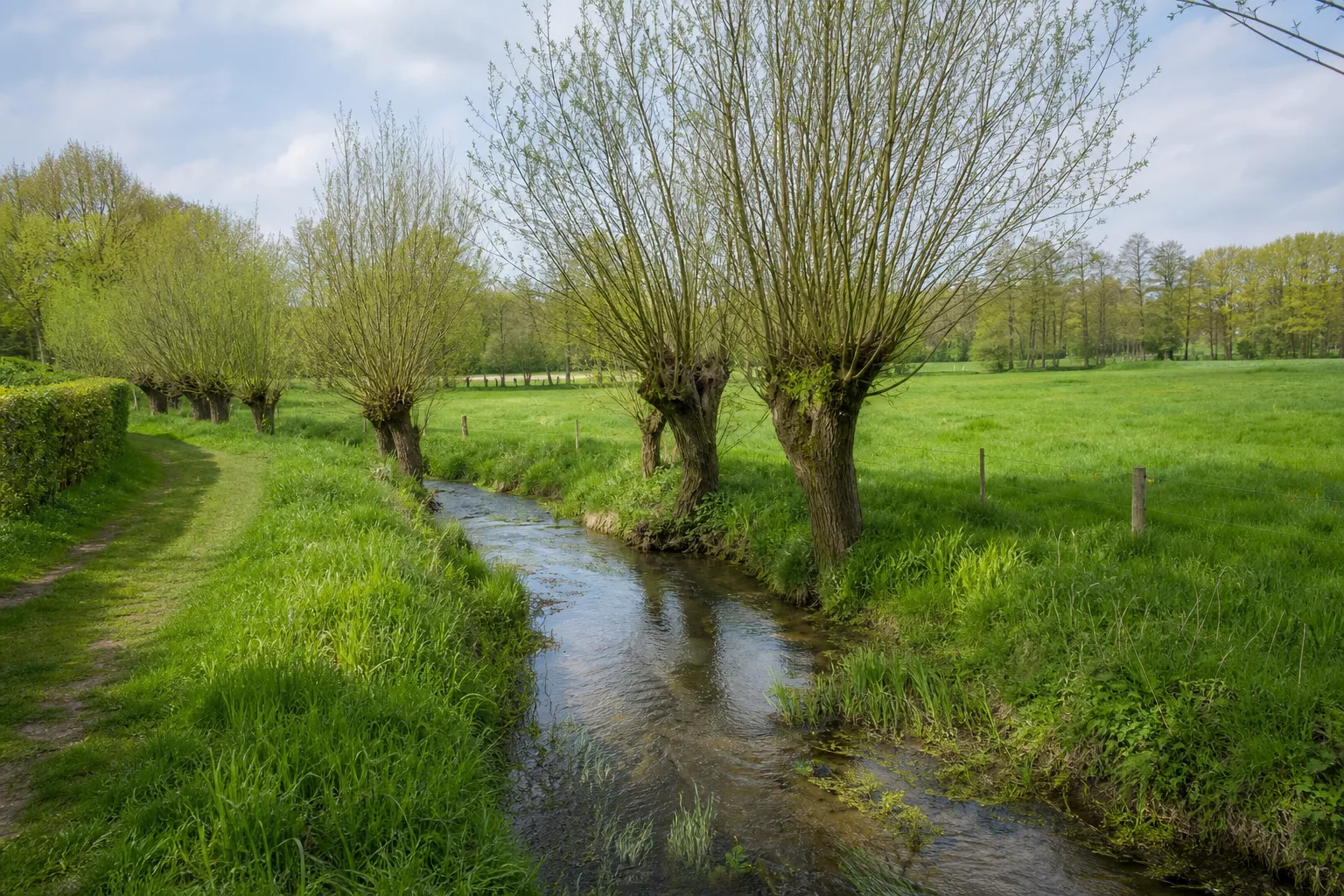 Eggerode und Vechte beim Wandern in Schöppingen