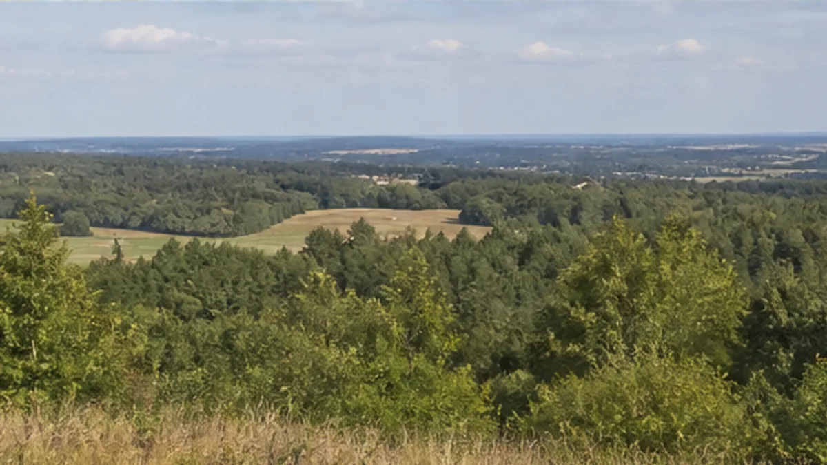 Wald- und Wiesenweg bei Braschoß