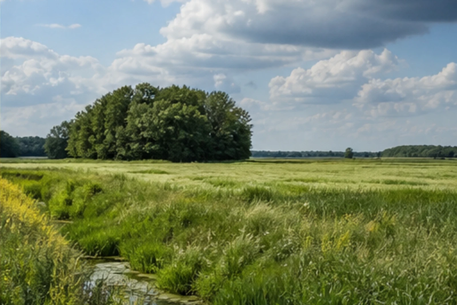 Straelener Veen an der niederländischen Grenze