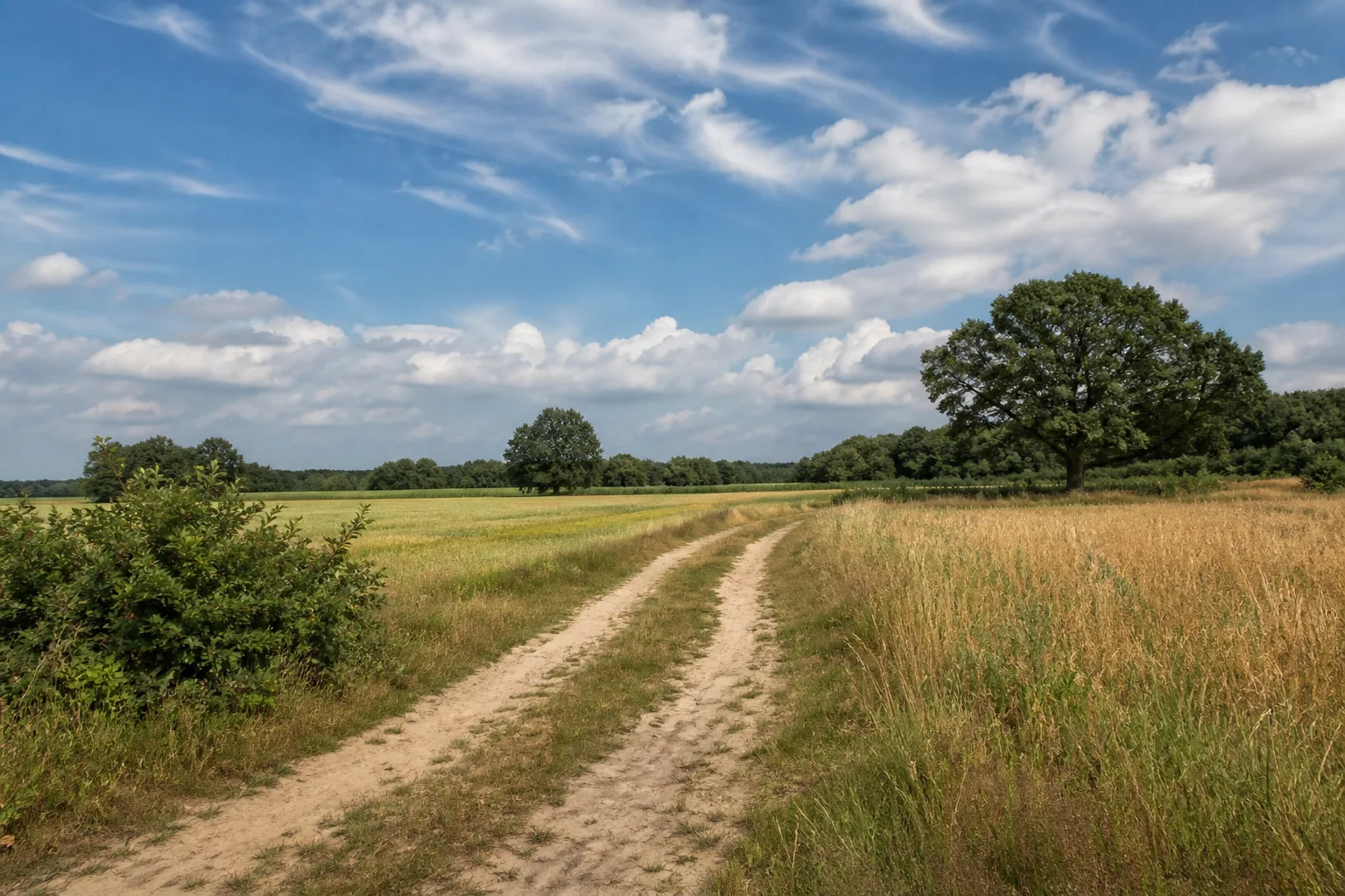 Kehner Heide beim Wandern in Tönisvorst
