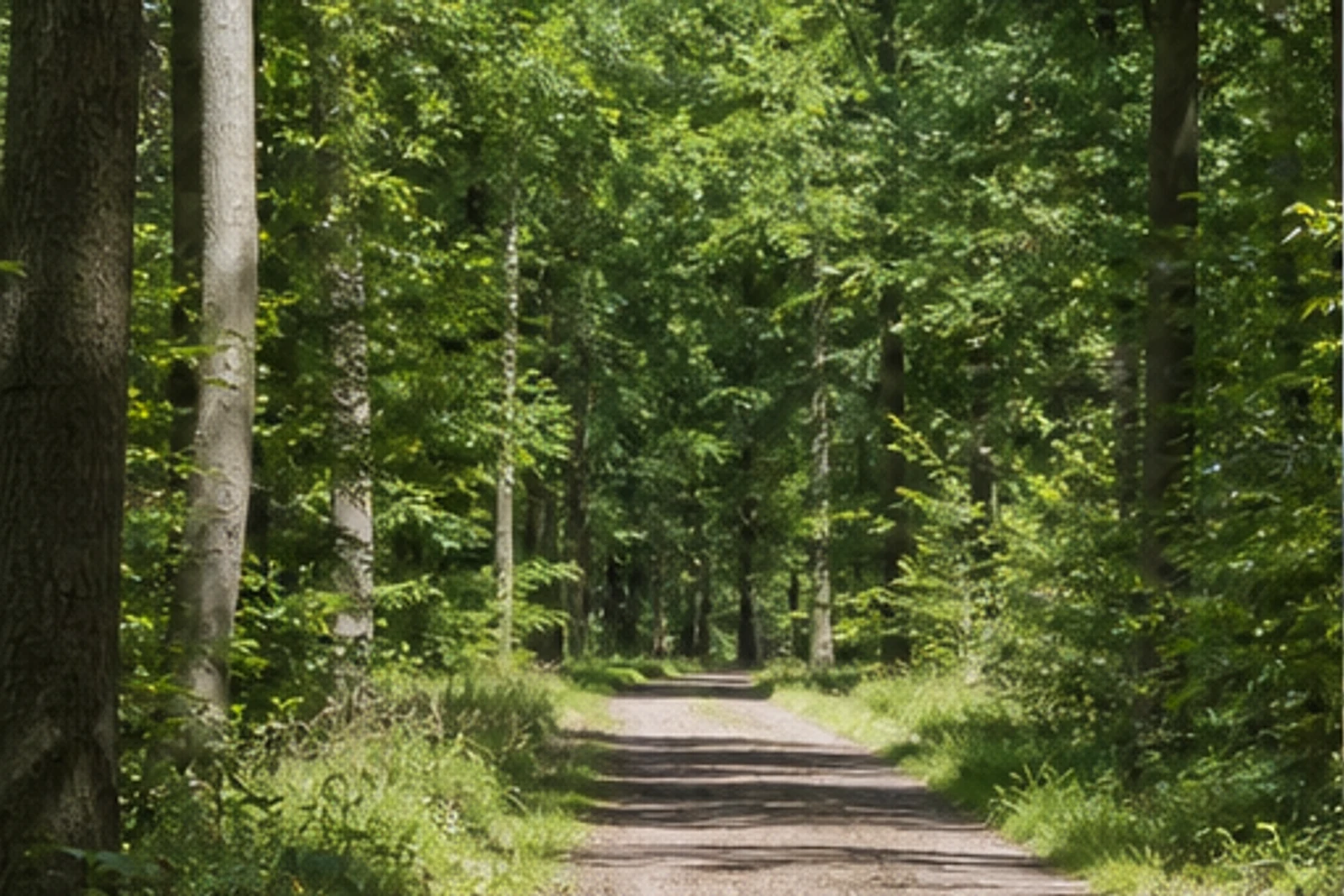 Uedem: Alter Waldweg im Uedemer Hochwald