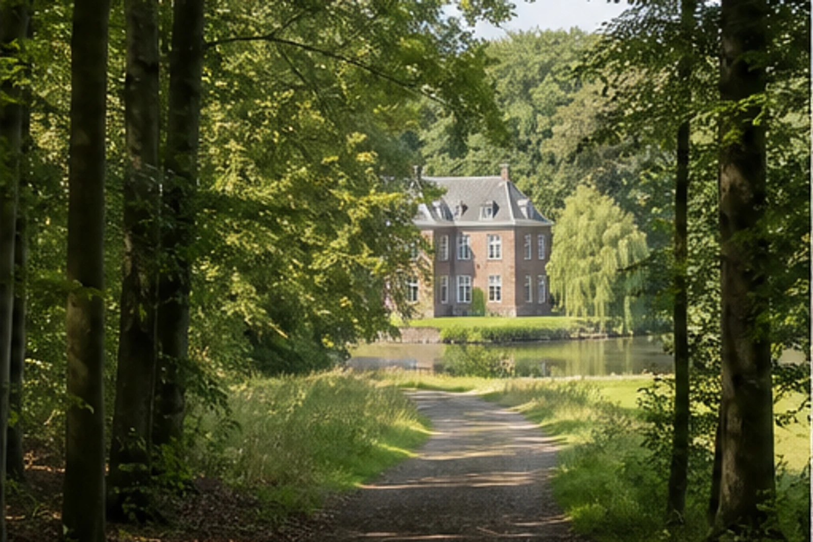 Schlosswald bei Kalbeck in Weeze