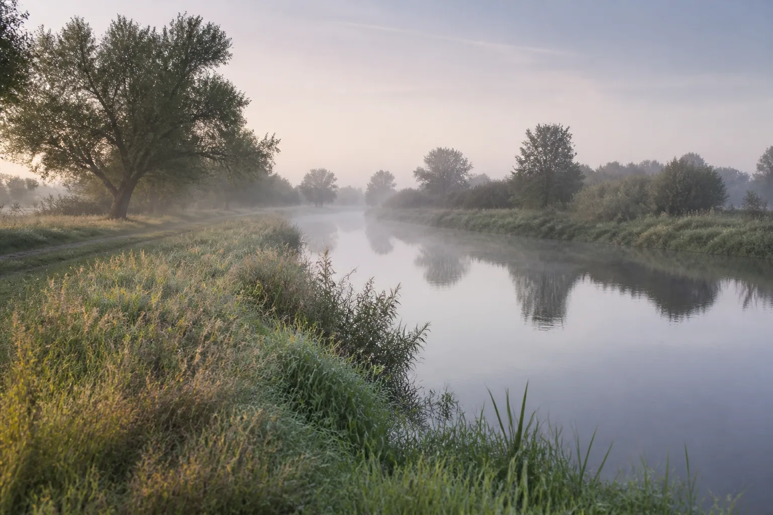 Werne: Landschaft beim Wandern in Werne